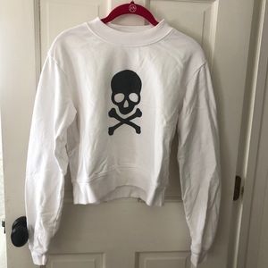 Soul cycle cropped sweatshirt